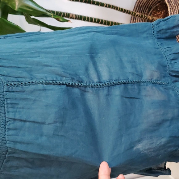 Zinc cotton embroidered top - Picture 9 of 10